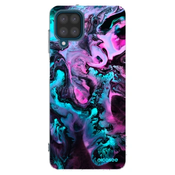 Picasee Samsung Galaxy A12 A125F Hülle - Transparentes Silikon - Lean