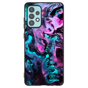 Picasee Samsung Galaxy A72 A725F Hülle - Schwarzes Silikon - Lean