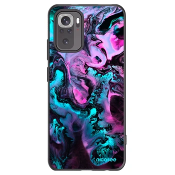 Picasee Xiaomi Redmi Note 10S Hülle - Schwarzes Silikon - Lean