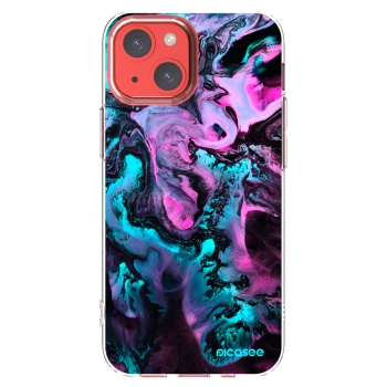 Picasee Apple iPhone 13 mini Hülle - Transparentes Silikon - Lean