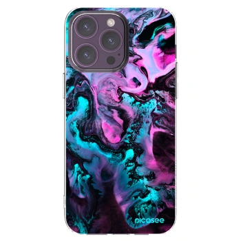 Picasee Apple iPhone 14 Pro Max Hülle - Transparentes Silikon - Lean