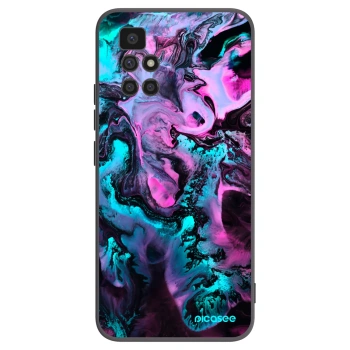 Picasee Xiaomi Redmi 10 (2022) Hülle - Schwarzes Silikon - Lean
