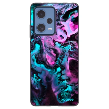 Picasee Xiaomi Redmi Note 12 Pro 5G Hülle - Schwarzes Silikon - Lean