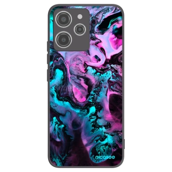 Picasee Xiaomi Redmi 12 4G Hülle - Schwarzes Silikon - Lean