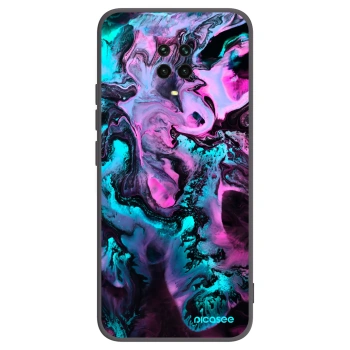 Picasee Xiaomi Redmi Note 9 Pro Hülle - Schwarzes Silikon - Lean