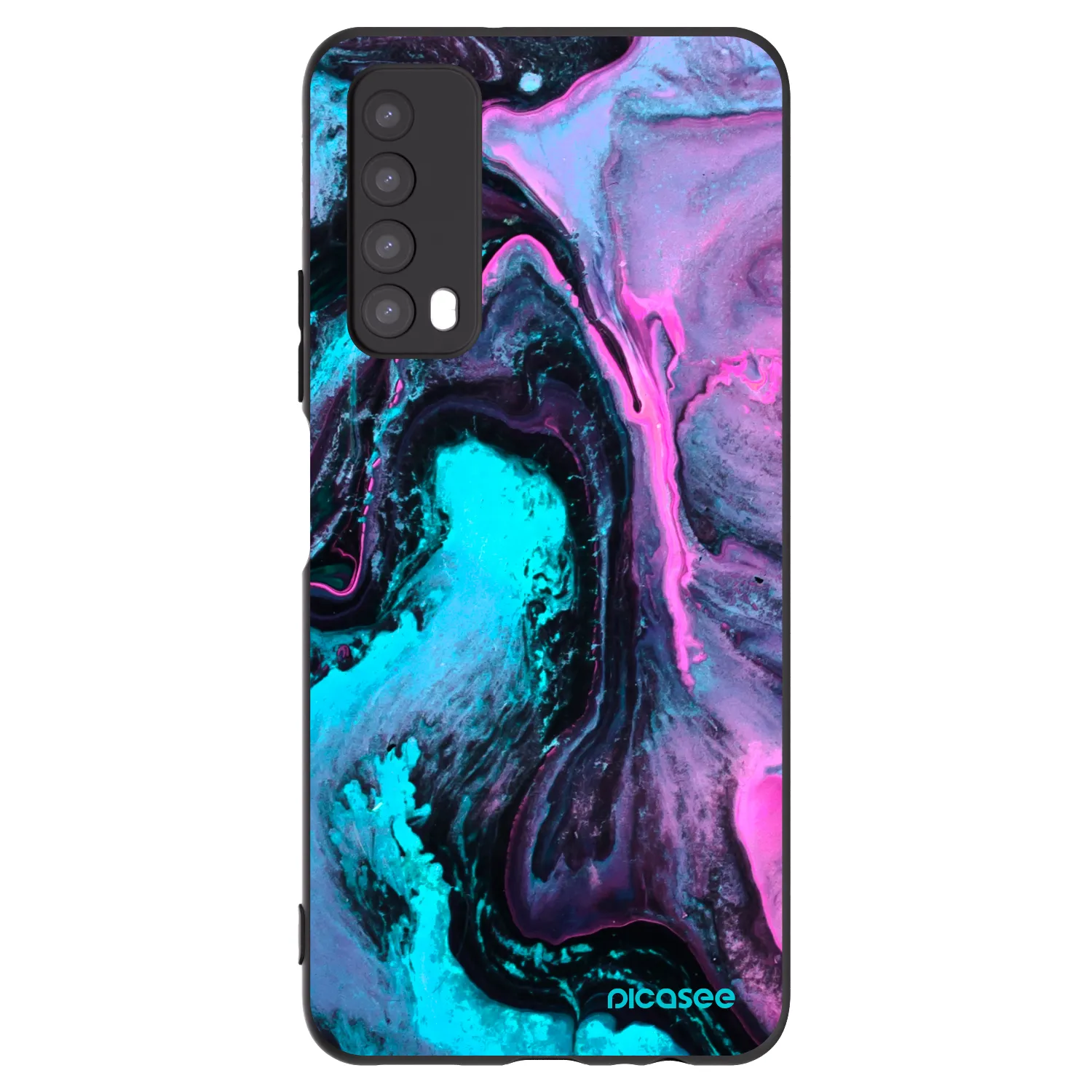 Picasee Huawei P Smart 2021 Hülle - Schwarzes Silikon - Lean 2