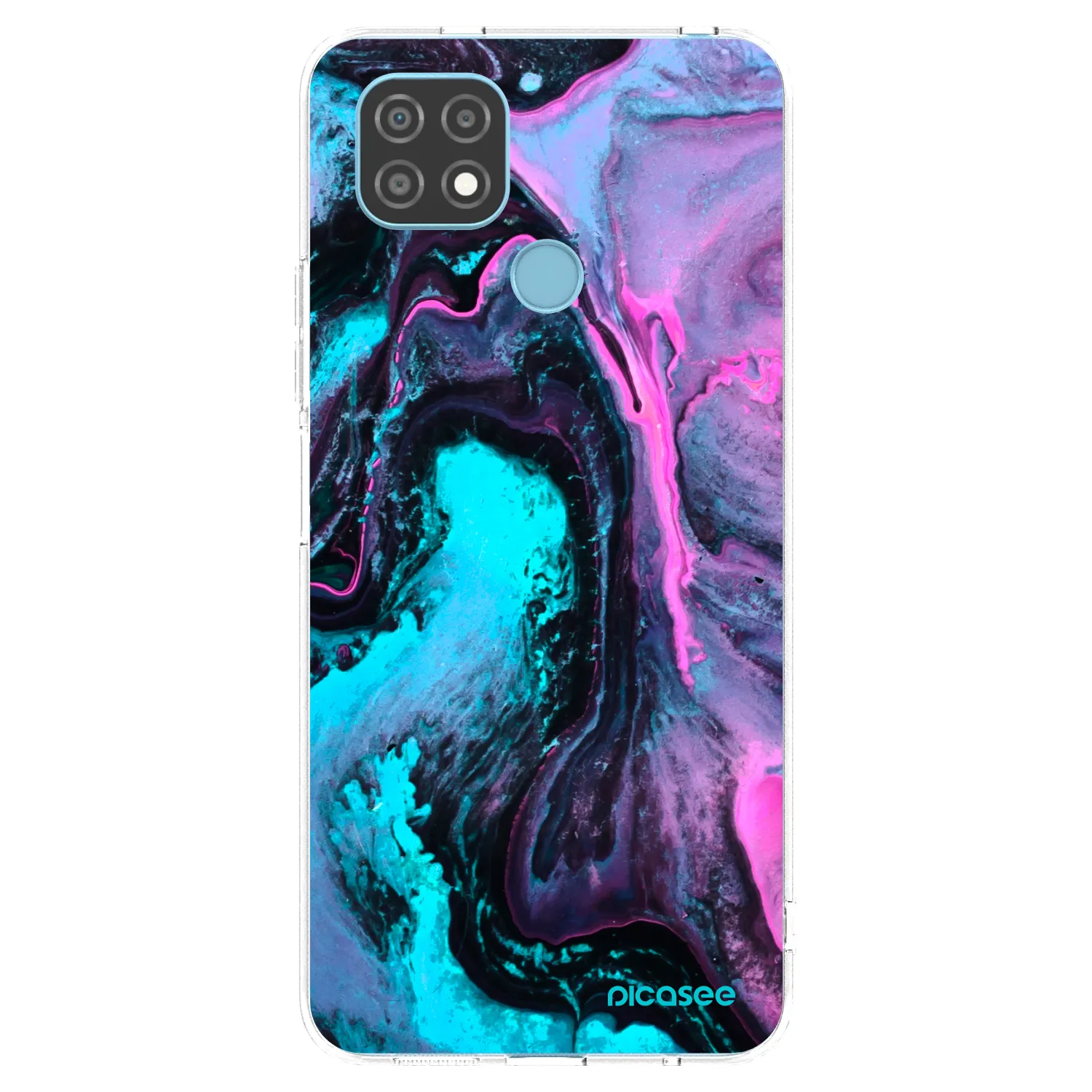 Picasee Realme C21 Hülle - Transparentes Silikon - Lean 2
