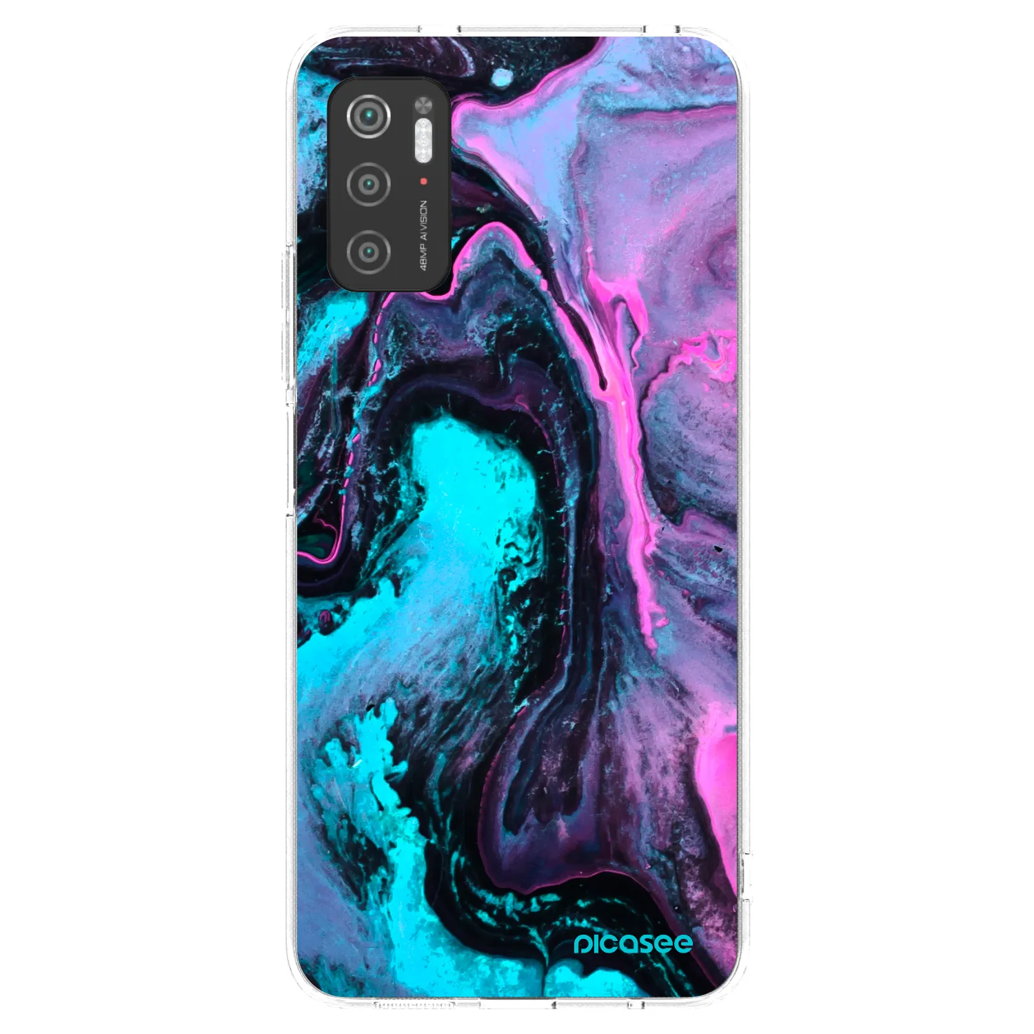 Picasee Xiaomi Poco M3 Pro 5G Hülle - Transparentes Silikon - Lean 2