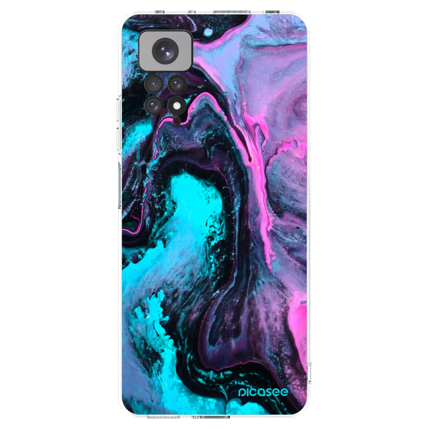 Picasee Xiaomi Redmi Note 11S 4G Hülle - Transparentes Silikon - Lean 2