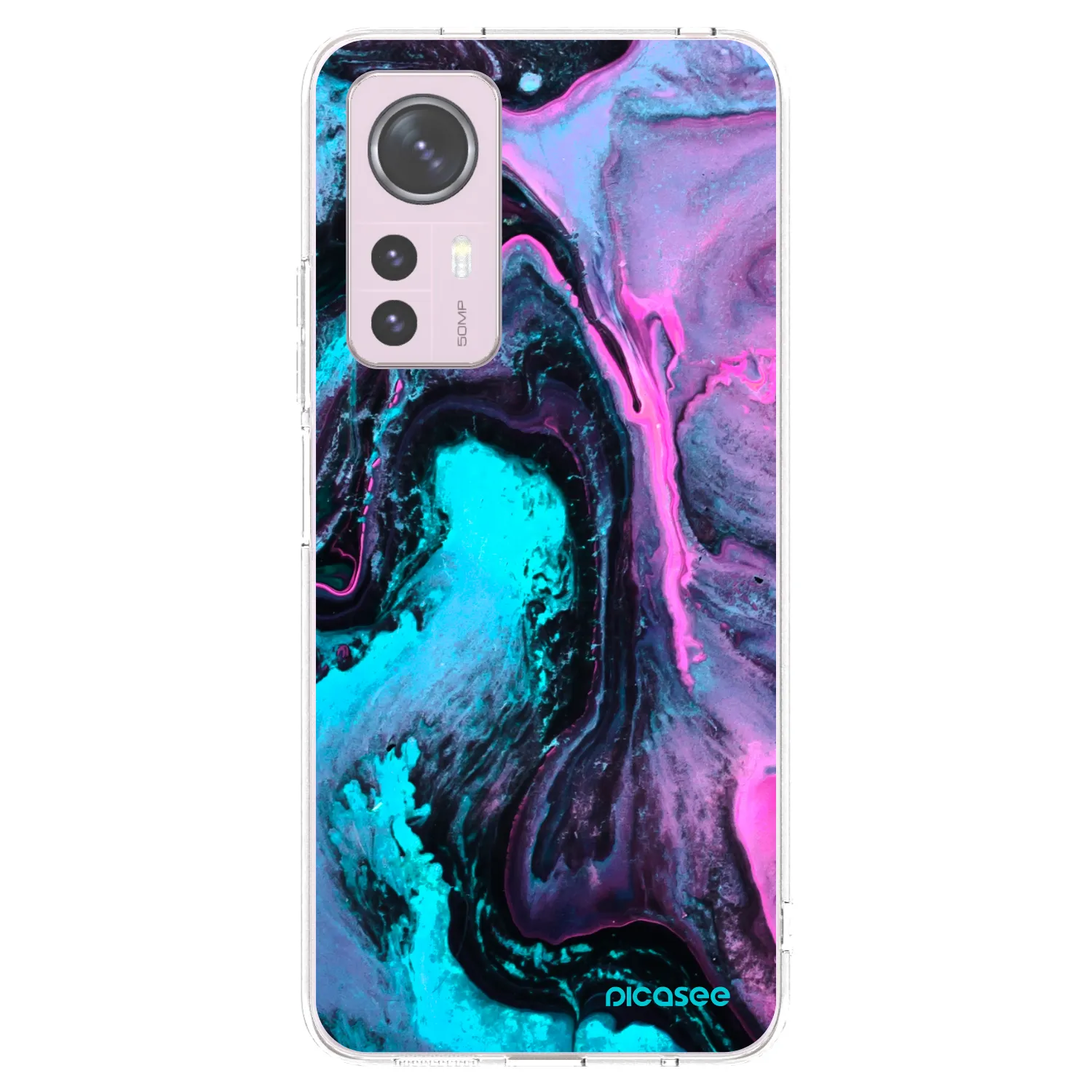 Picasee Xiaomi 12 Hülle - Transparentes Silikon - Lean 2