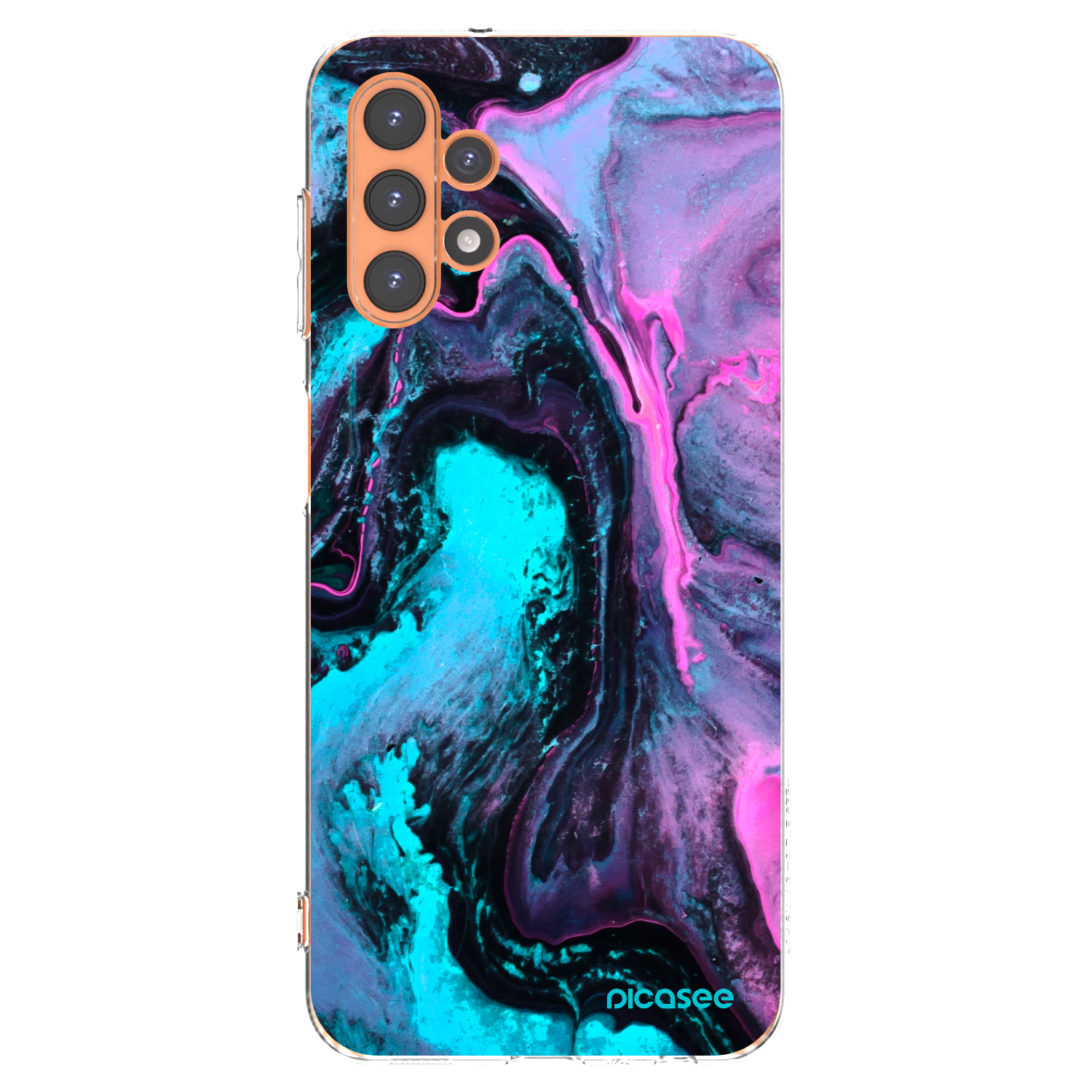 Picasee Samsung Galaxy A13 4G A135 Hülle - Transparentes Silikon - Lean 2