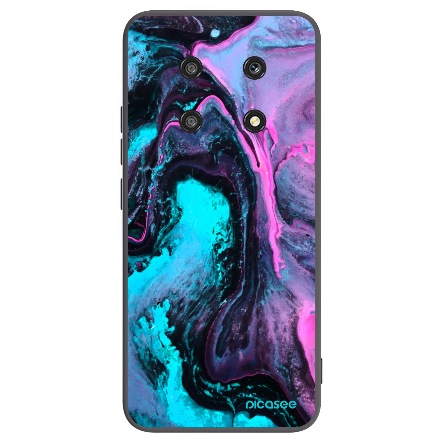 Picasee Honor Magic4 Lite 5G Hülle - Schwarzes Silikon - Lean 2