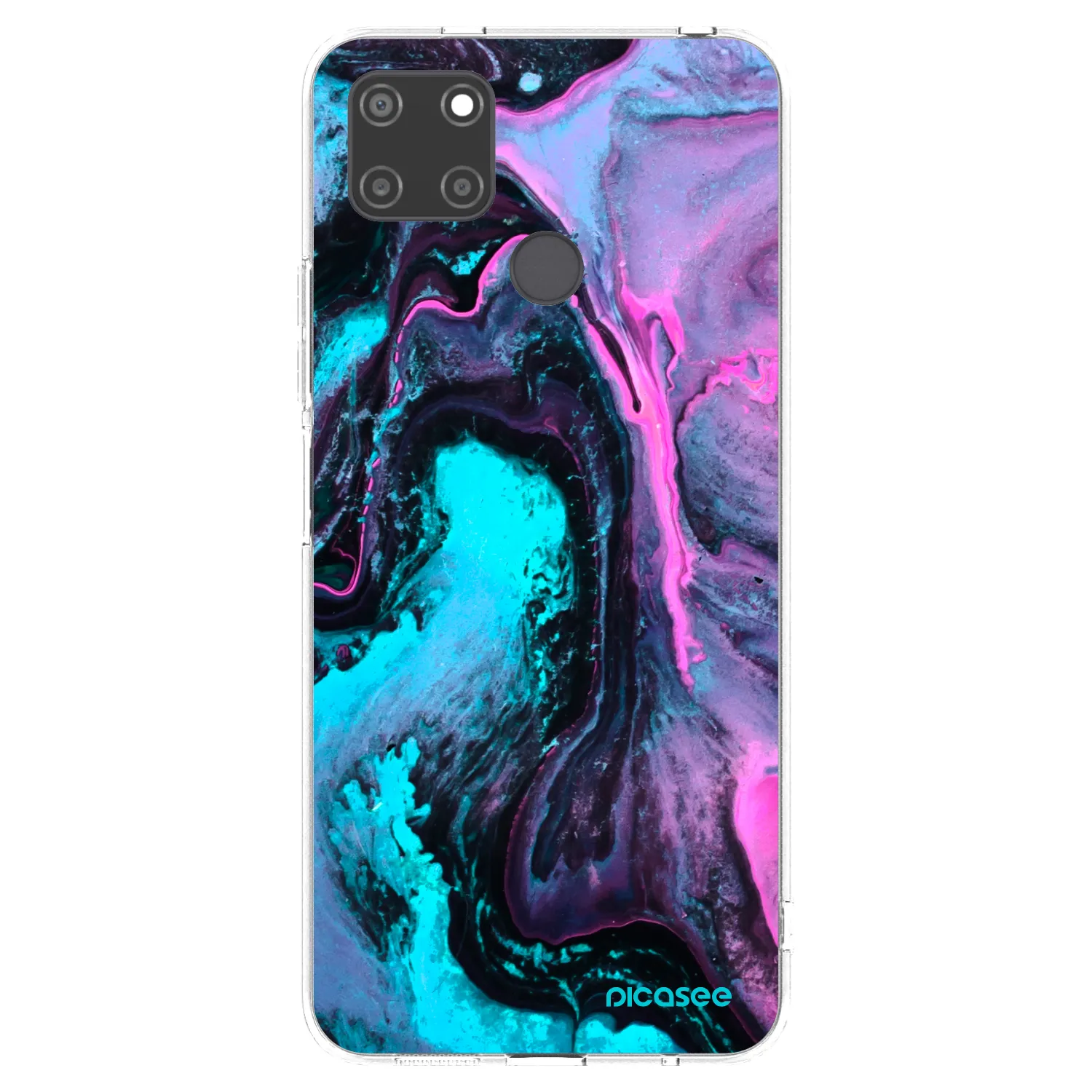 Picasee Realme C21Y Hülle - Transparentes Silikon - Lean 2