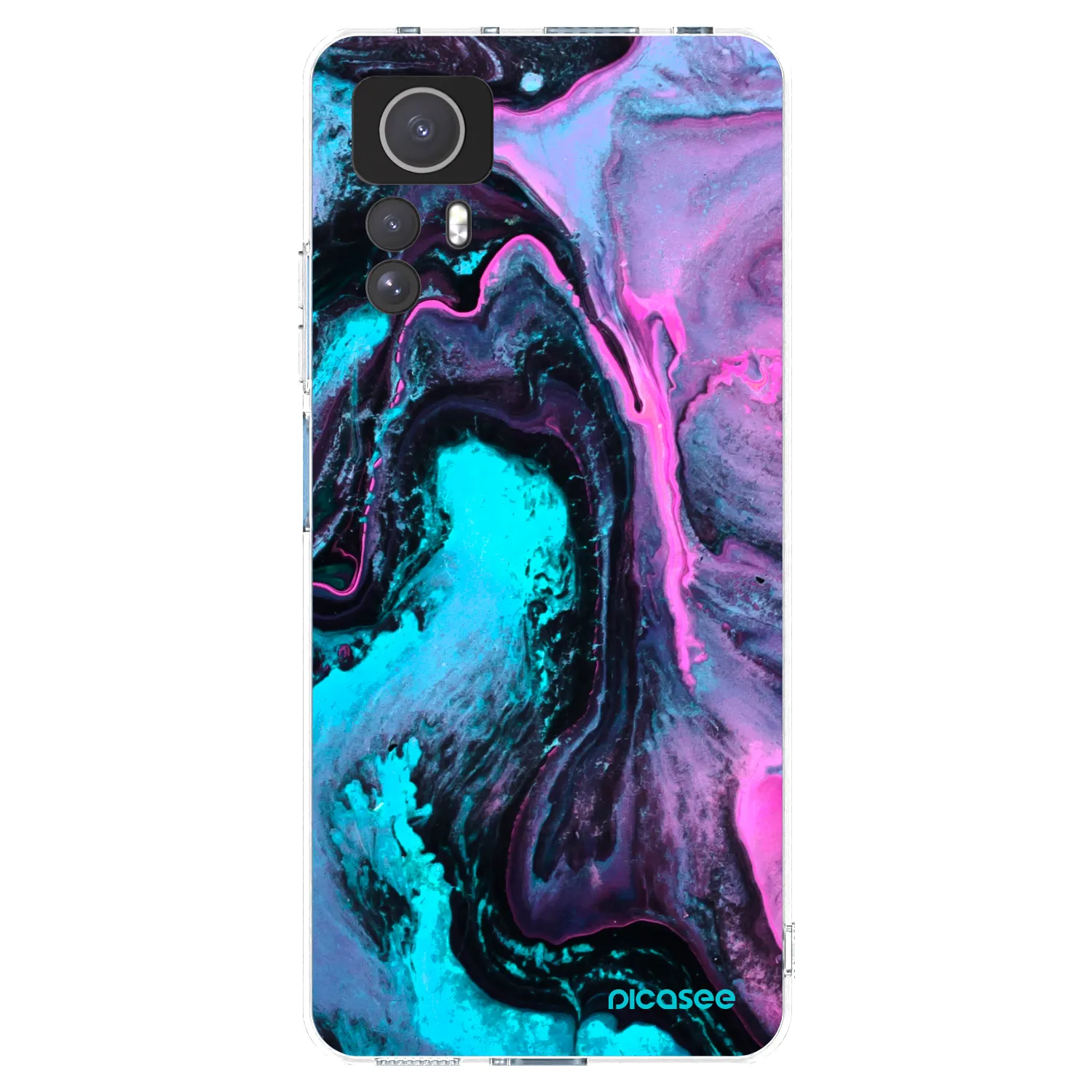 Picasee Xiaomi Redmi Note 12S Hülle - Transparentes Silikon - Lean 2