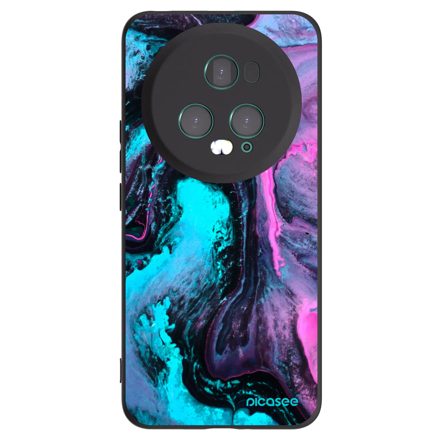 Picasee Honor Magic5 Pro Hülle - Schwarzes Silikon - Lean 2