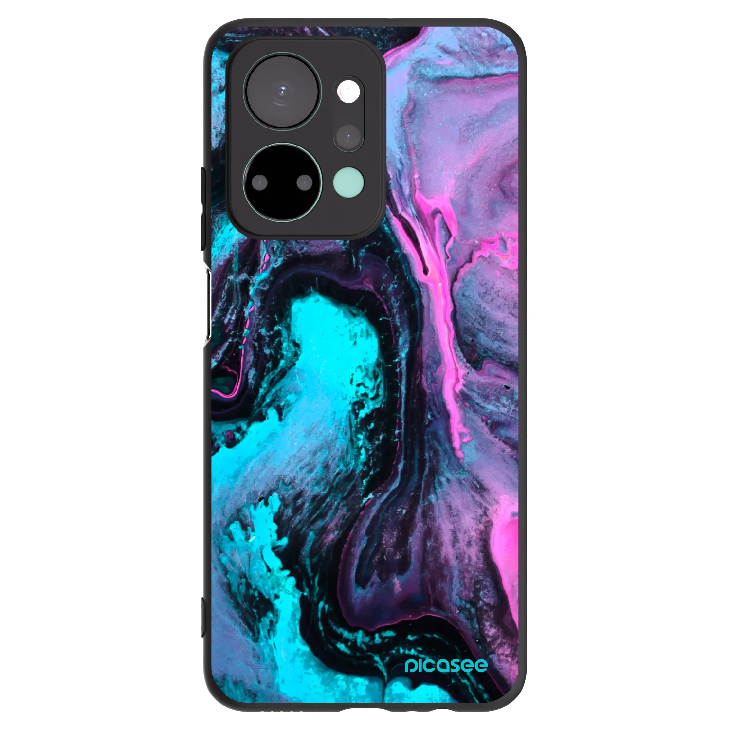 Picasee Honor X7a Hülle - Schwarzes Silikon - Lean 2