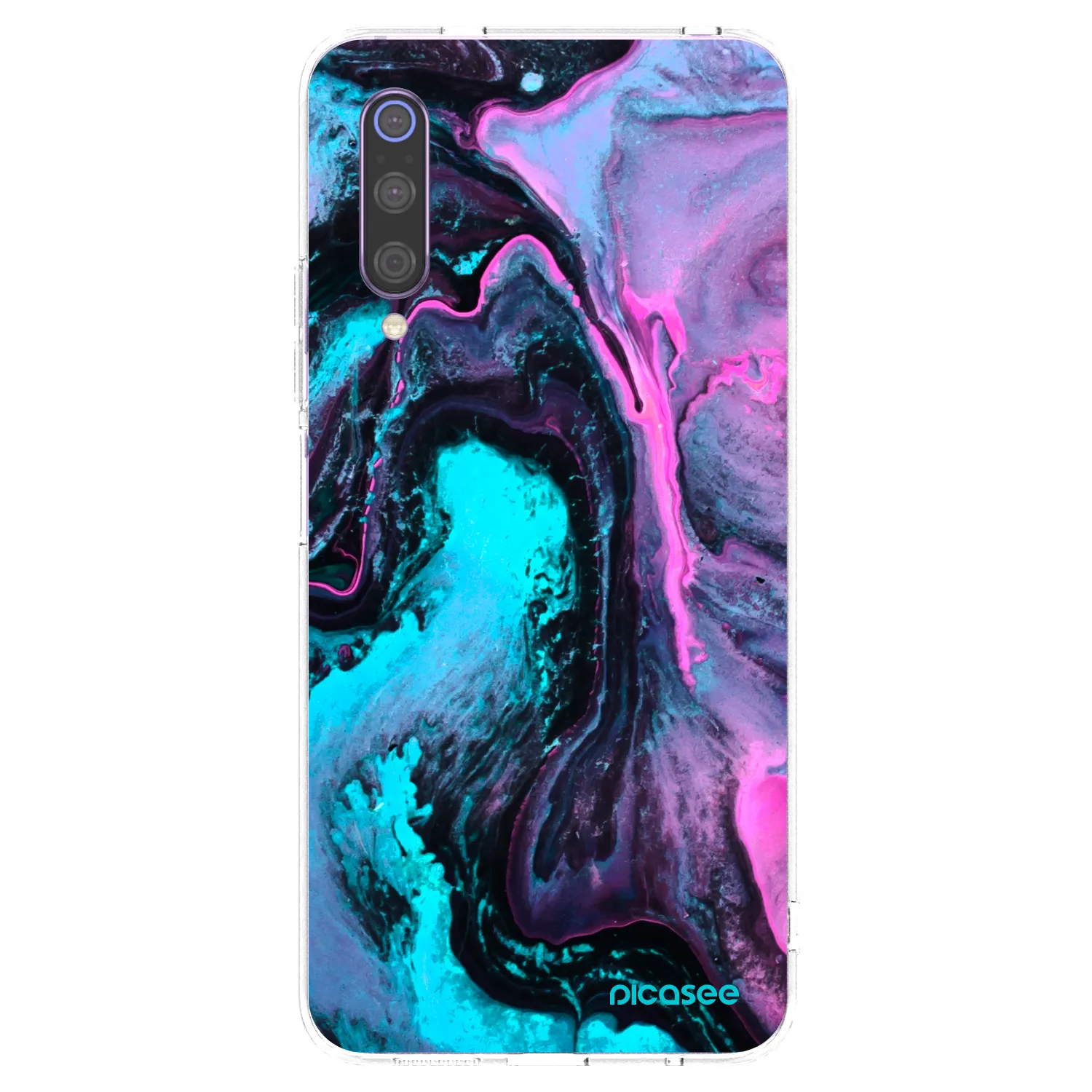 Picasee Xiaomi Mi 9 Hülle - Transparentes Silikon - Lean 2