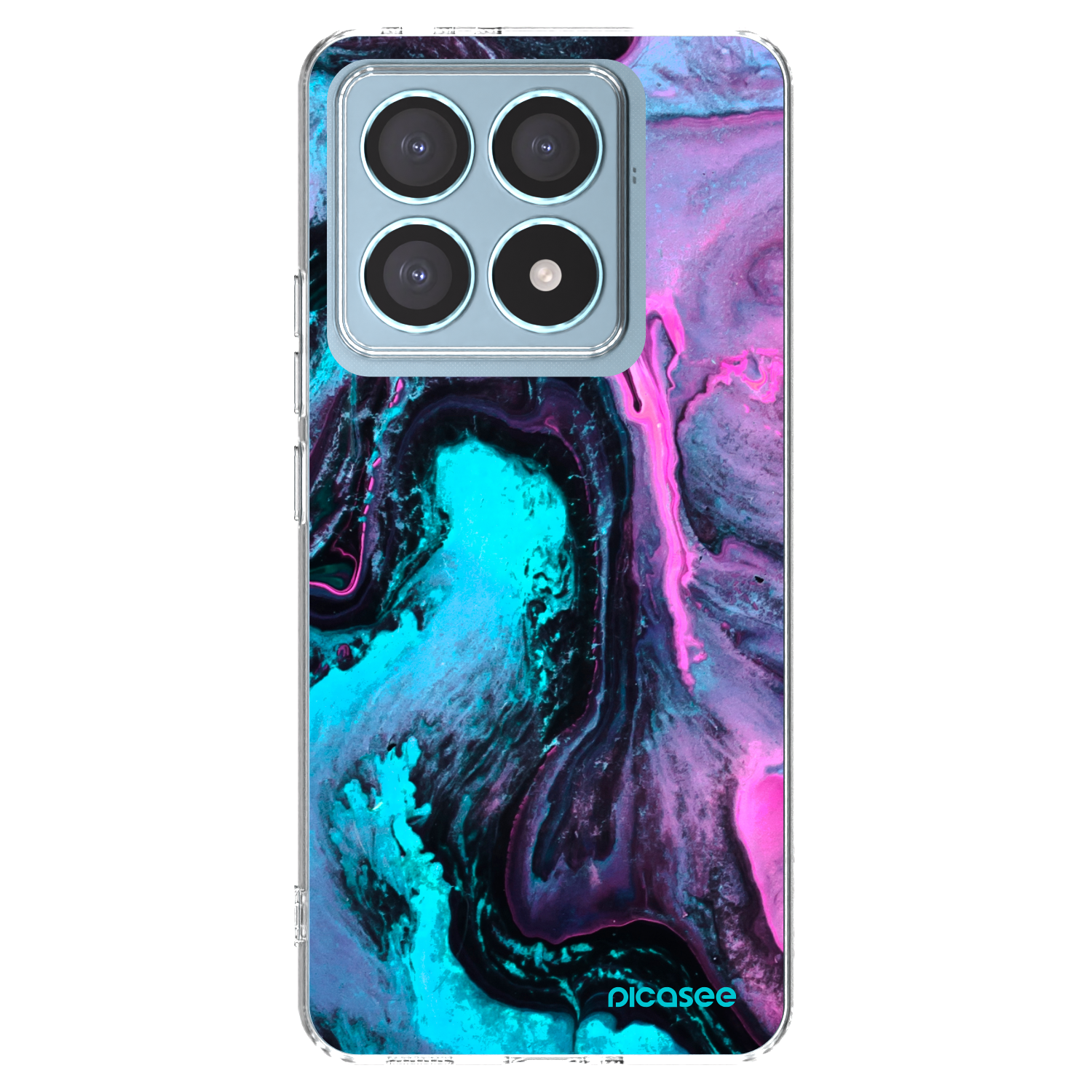 Picasee Xiaomi 14T Pro Hülle - Transparentes Silikon - Lean 2