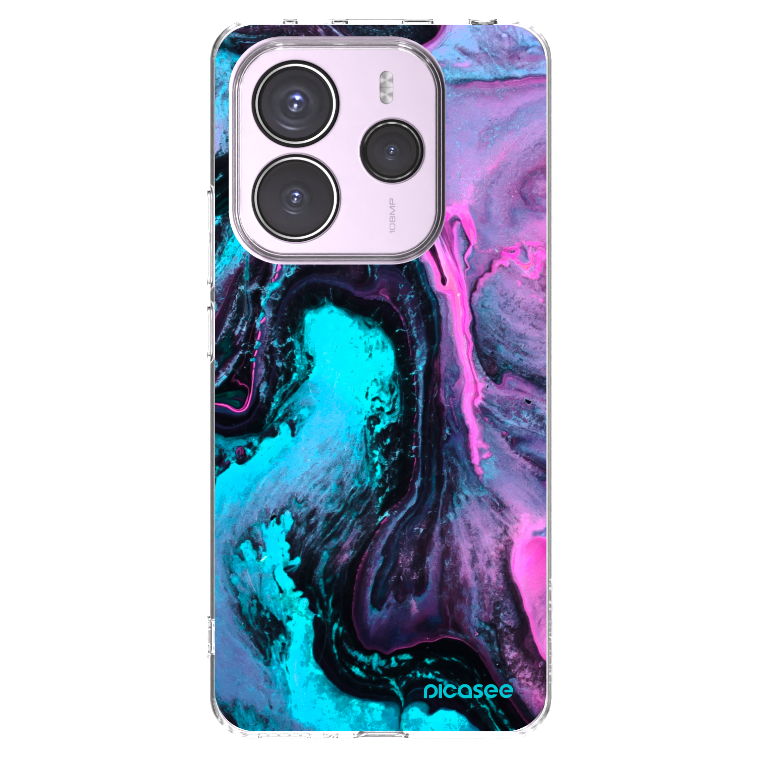 Picasee Xiaomi Redmi Note 14 5G Hülle - Transparentes Silikon - Lean 2