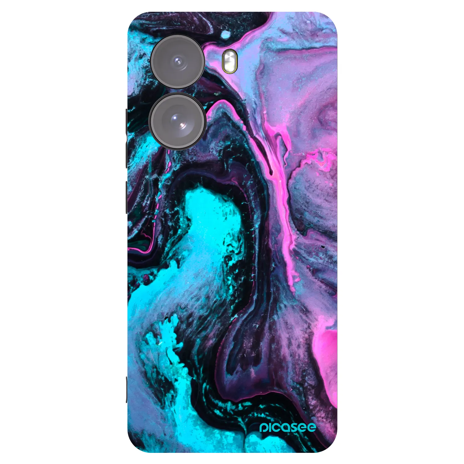 Picasee Xiaomi Poco X7 Hülle - Schwarzes Silikon - Lean 2