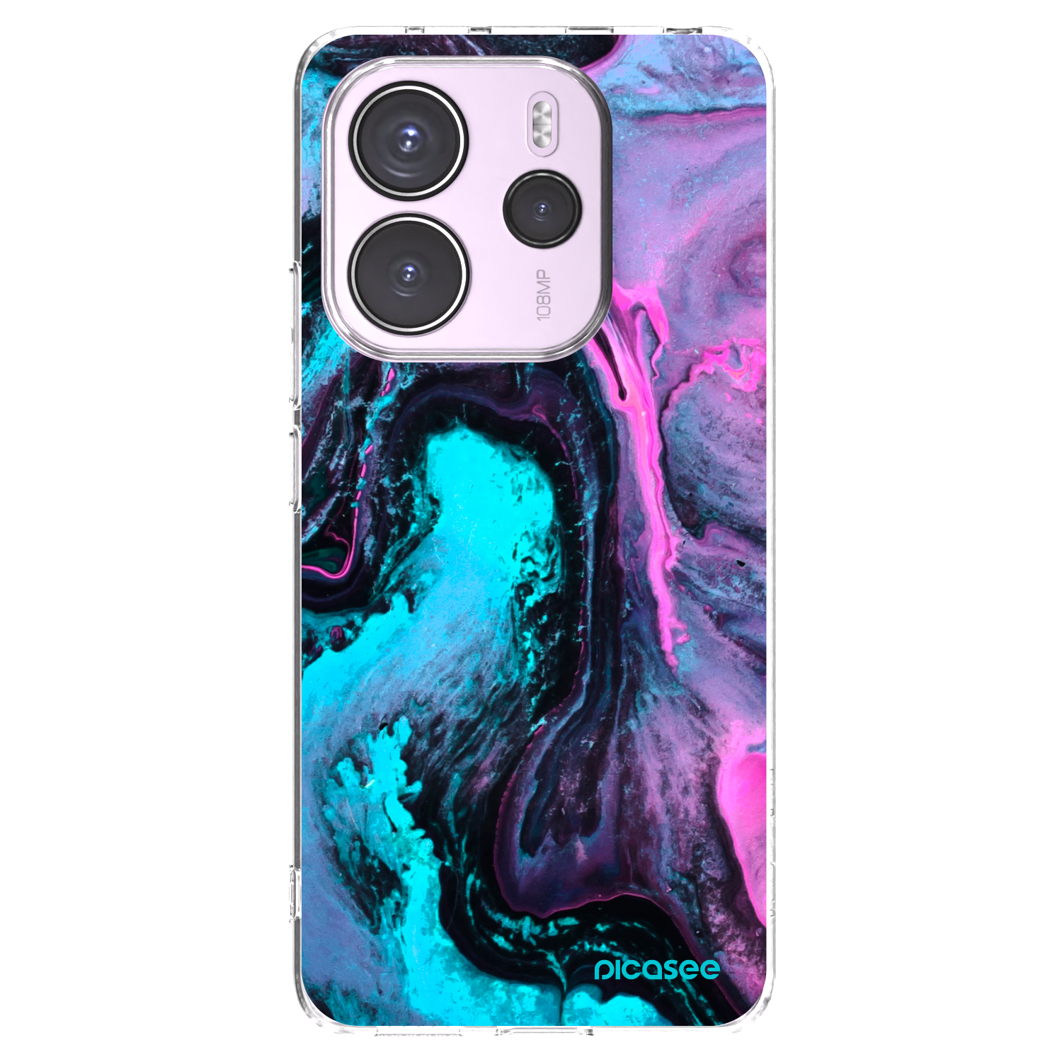 Picasee Xiaomi Redmi Note 14 4G Hülle - Transparentes Silikon - Lean 2