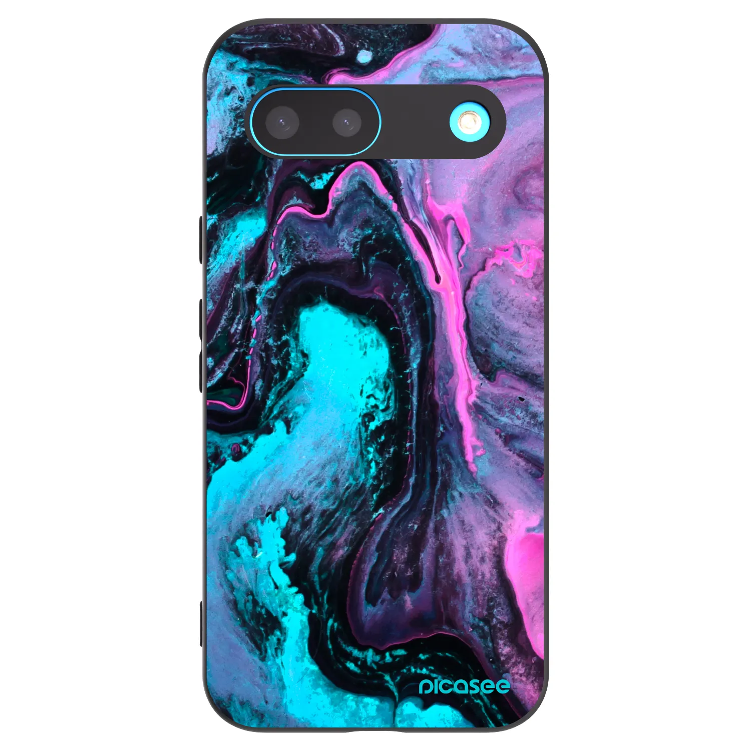 Picasee Google Pixel 8 Hülle - Schwarzes Silikon - Lean 2