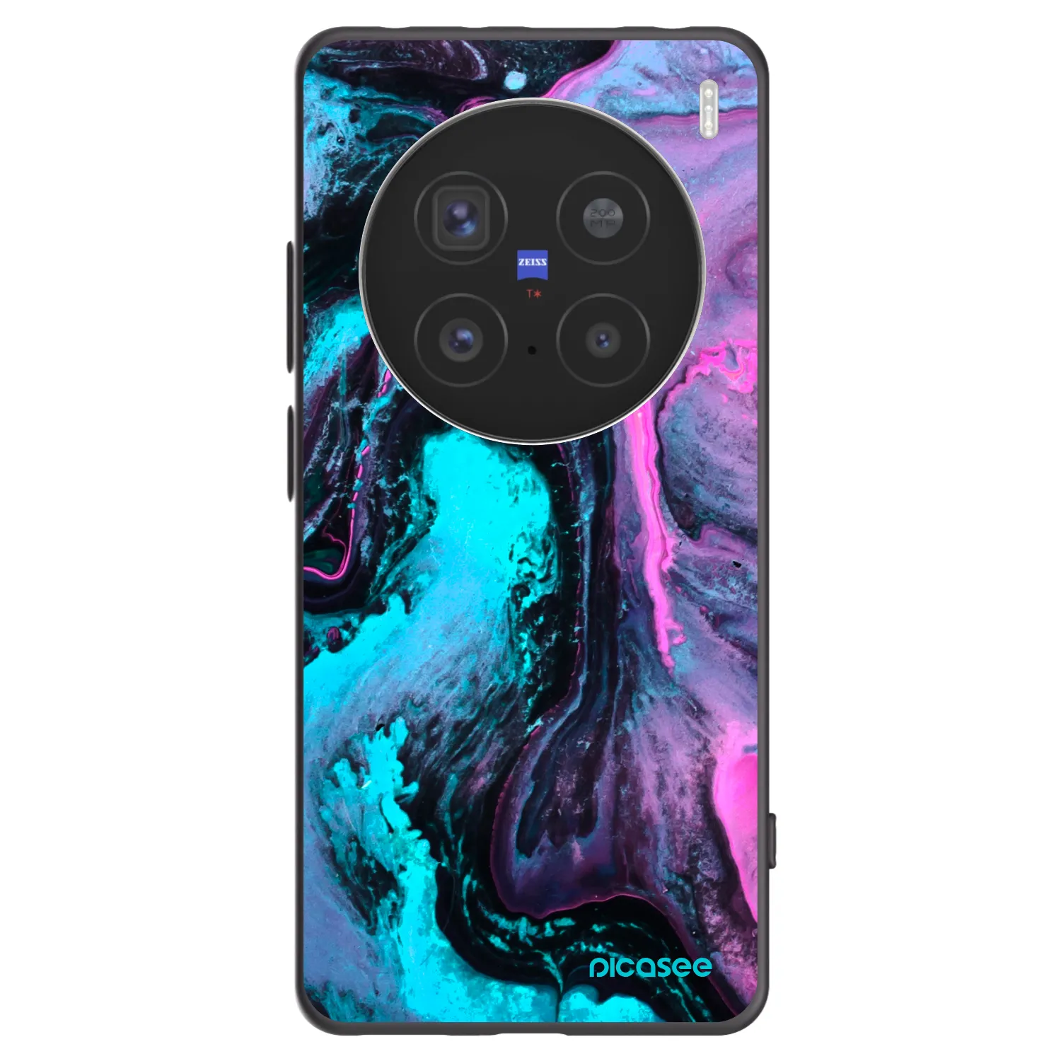 Picasee Vivo X200 Pro Hülle - Schwarzes Silikon - Lean 2