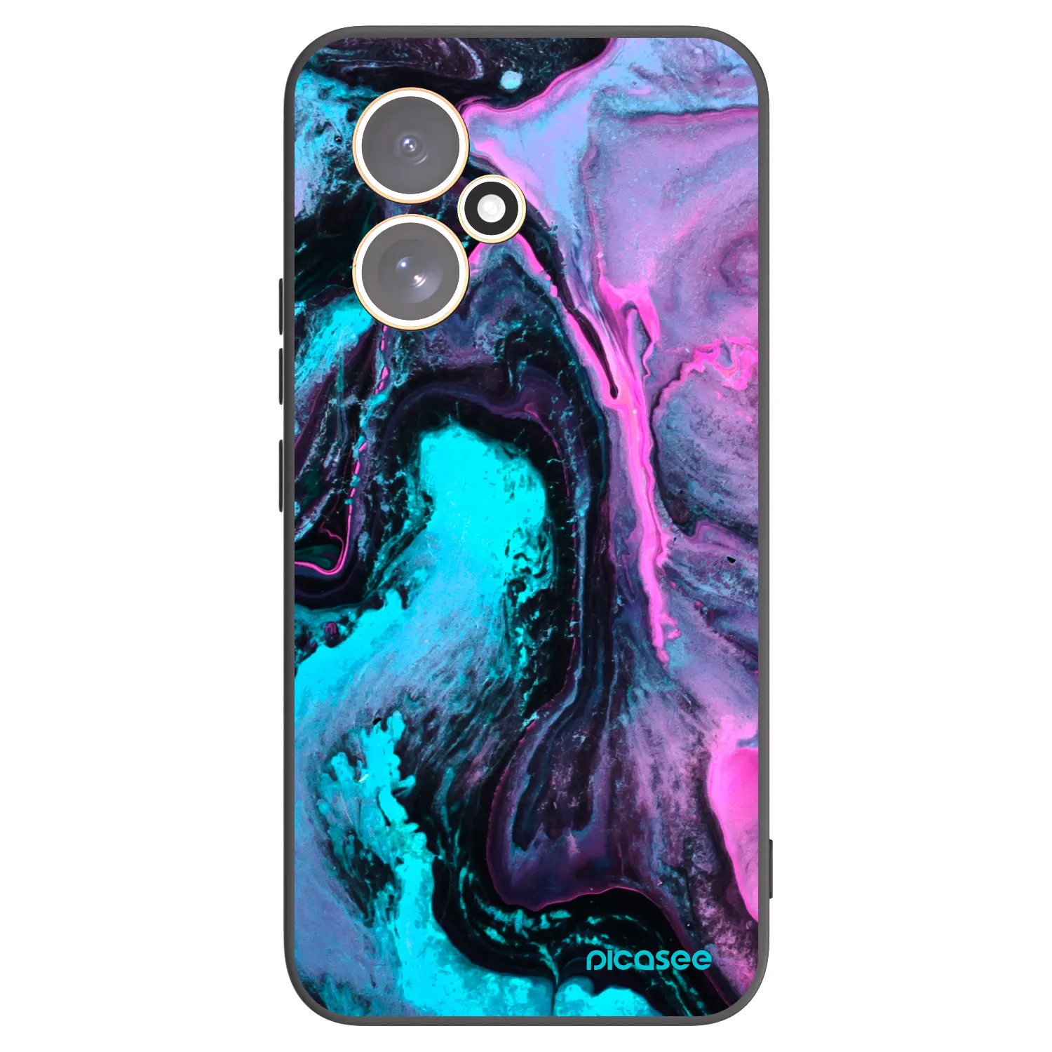 Picasee Honor 400 5G Hülle - Schwarzes Silikon - Lean 2