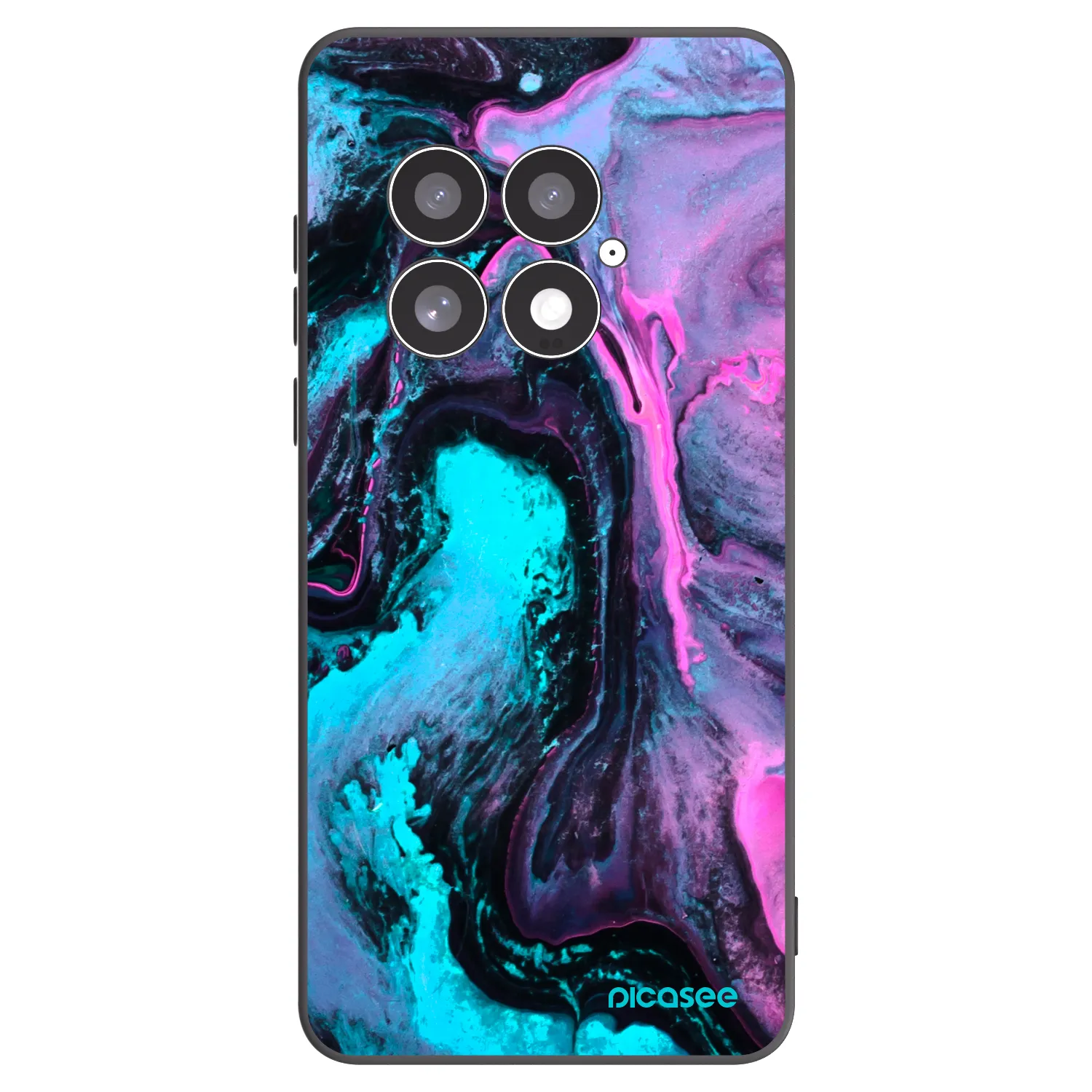 Picasee OnePlus 13 5G Hülle - Schwarzes Silikon - Lean 2