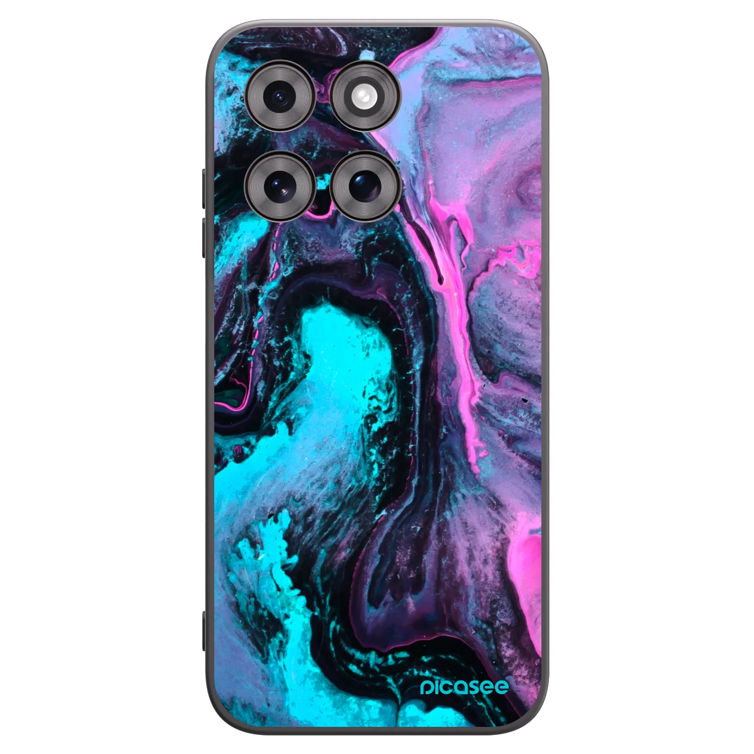 Picasee Motorola Moto G77 Hülle - Schwarzes Silikon - Lean 2