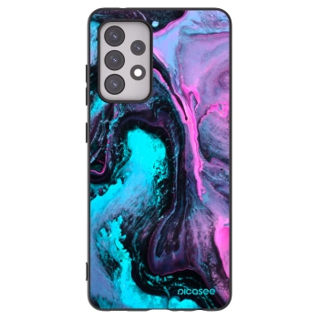 Picasee Samsung Galaxy A52 5G A525F Hülle - Schwarzes Silikon - Lean 2