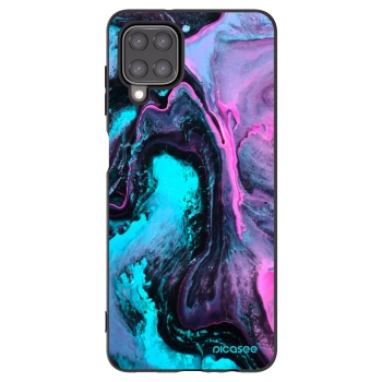 Picasee Samsung Galaxy M12 M127F Hülle - Schwarzes Silikon - Lean 2