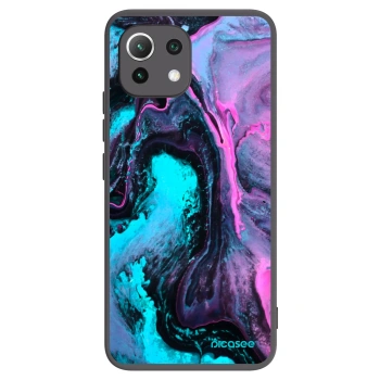 Picasee Xiaomi 11 Lite 5G NE Hülle - Schwarzes Silikon - Lean 2