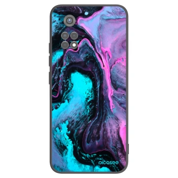 Picasee Xiaomi Redmi Note 11S 5G Hülle - Schwarzes Silikon - Lean 2