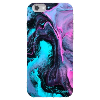 Picasee Apple iPhone 6/6S Hülle - Transparentes Silikon - Lean 2