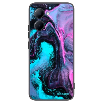 Picasee Realme C33 (2023) Hülle - Schwarzes Silikon - Lean 2