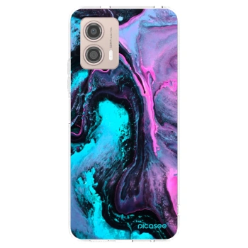 Picasee Motorola Moto G53 5G Hülle - Transparentes Silikon - Lean 2