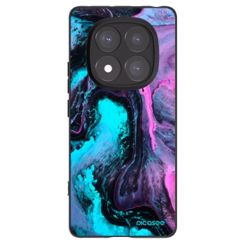 Picasee Xiaomi Redmi Note 14 Pro 5G Hülle - Schwarzes Silikon - Lean 2