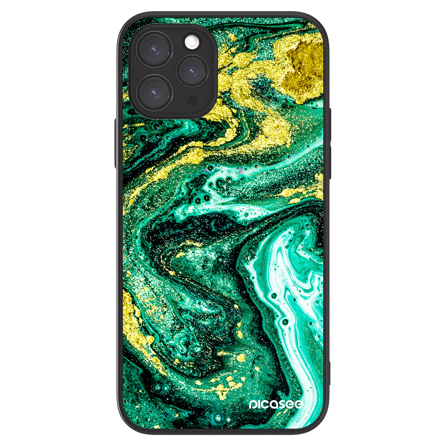 Picasee ULTIMATE CASE für Apple iPhone 11 Pro - Green Gold