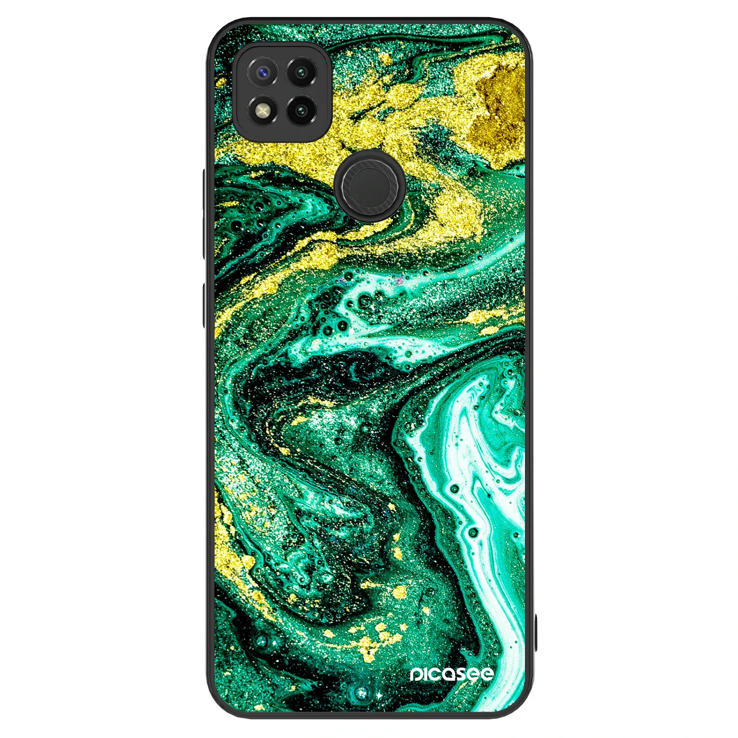 Picasee ULTIMATE CASE für Xiaomi Redmi 9C - Green Gold