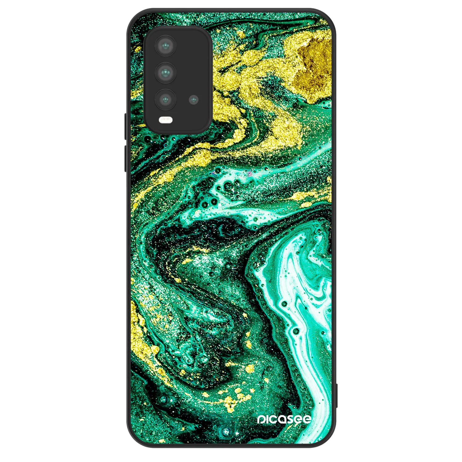 Picasee ULTIMATE CASE für Xiaomi Redmi 9T - Green Gold