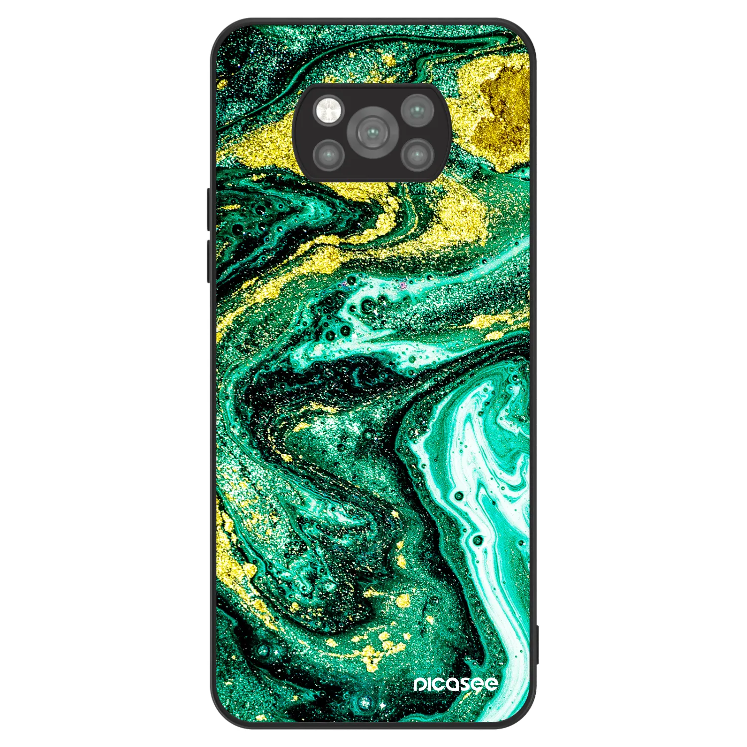 Picasee ULTIMATE CASE für Xiaomi Poco X3 Pro - Green Gold