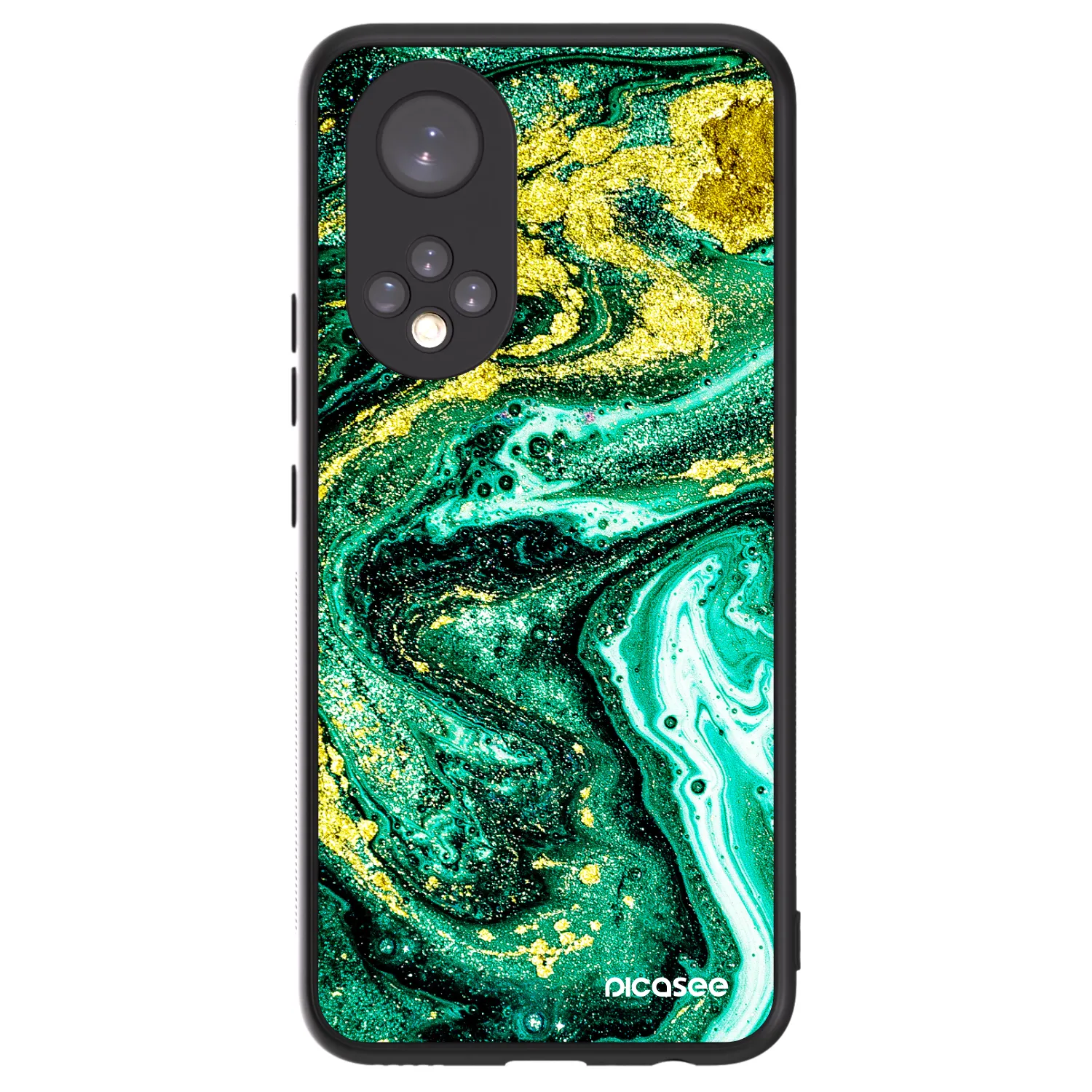 Picasee ULTIMATE CASE für Honor 50 5G - Green Gold