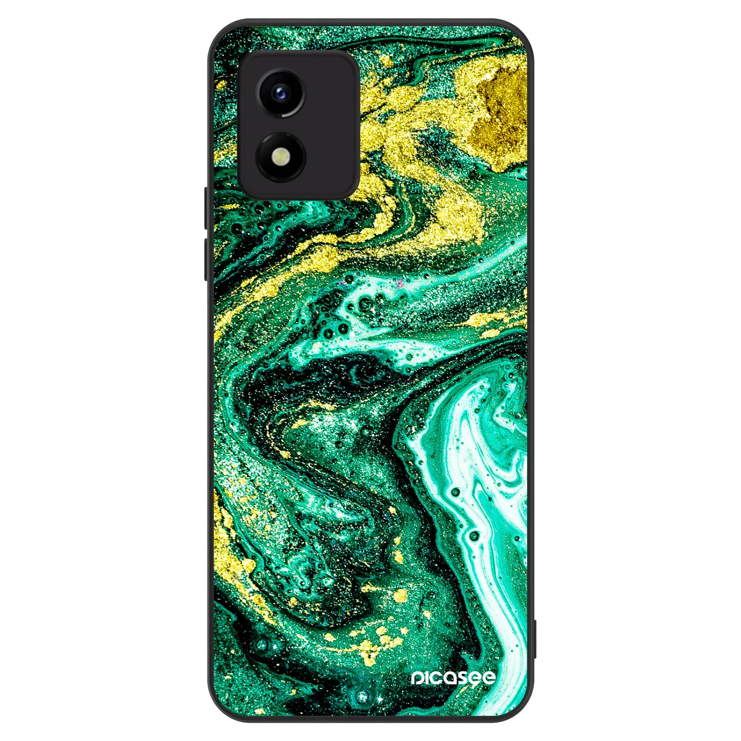 Picasee ULTIMATE CASE für Vivo Y01 - Green Gold