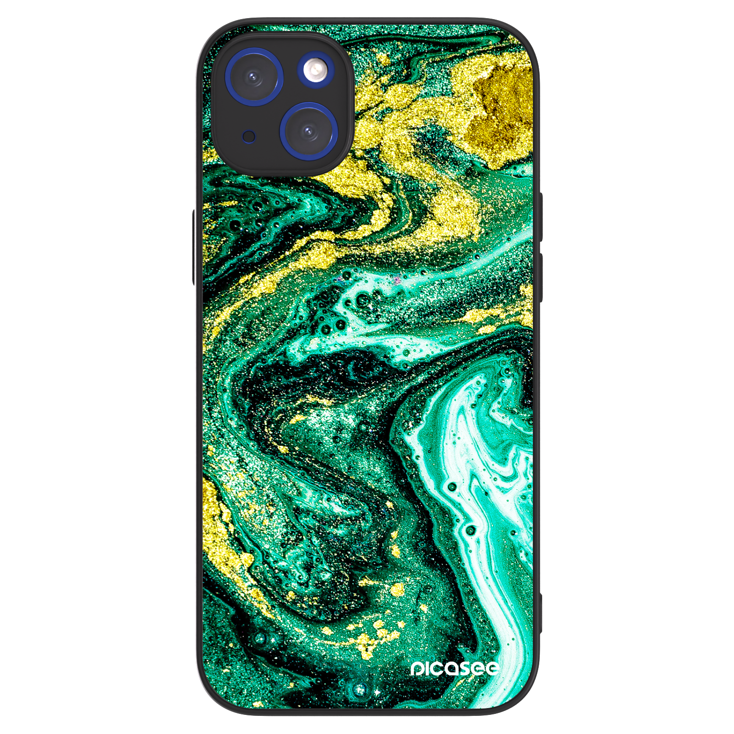 Picasee ULTIMATE CASE für Apple iPhone 14 Plus - Green Gold