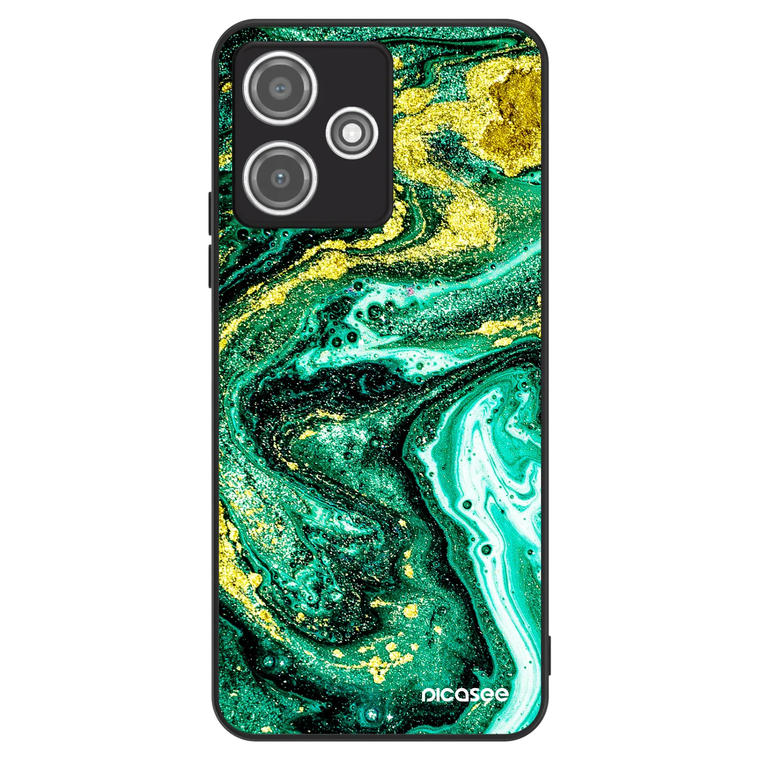 Picasee ULTIMATE CASE für Xiaomi Redmi 12 5G - Green Gold