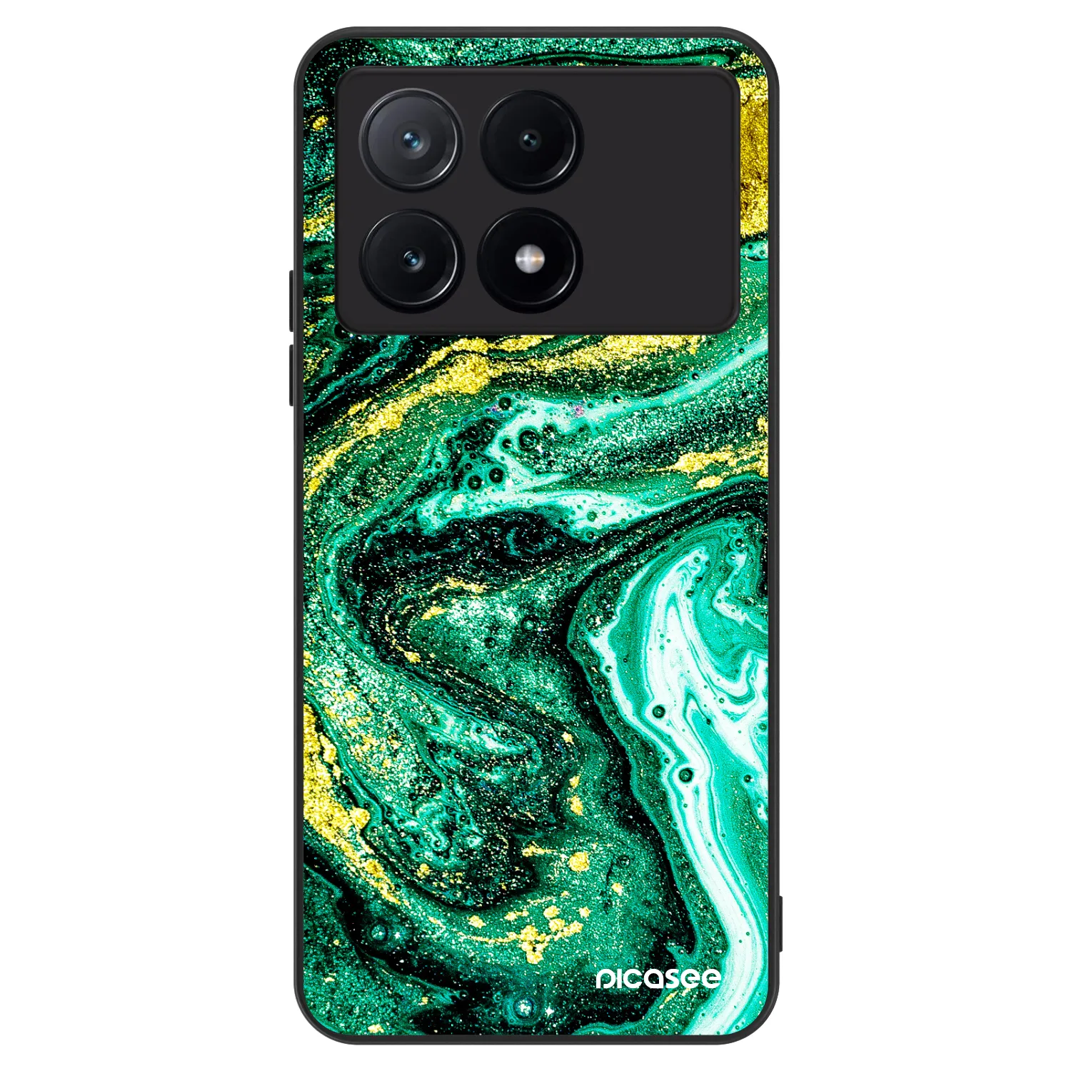 Picasee ULTIMATE CASE für Xiaomi Poco X6 Pro - Green Gold
