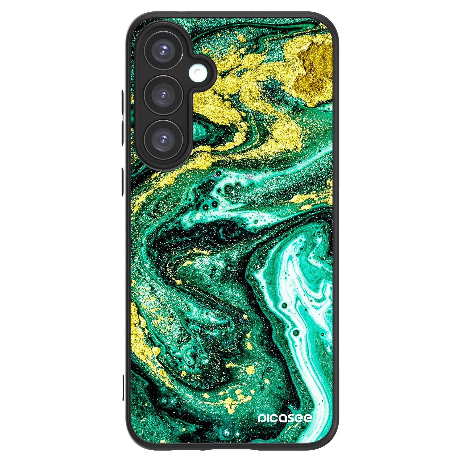 Picasee ULTIMATE CASE für Samsung Galaxy A55 5G A556B - Green Gold