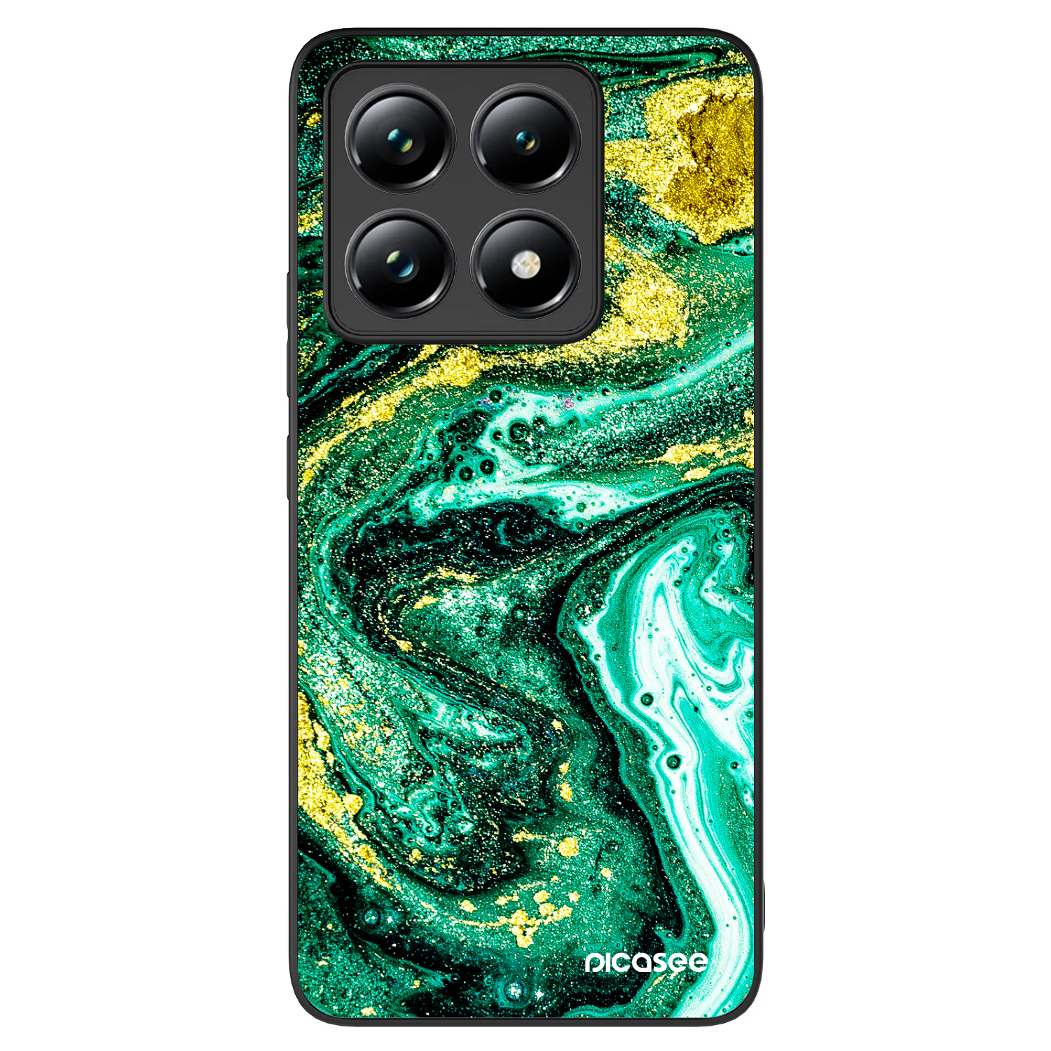 Picasee ULTIMATE CASE für Xiaomi 14T - Green Gold