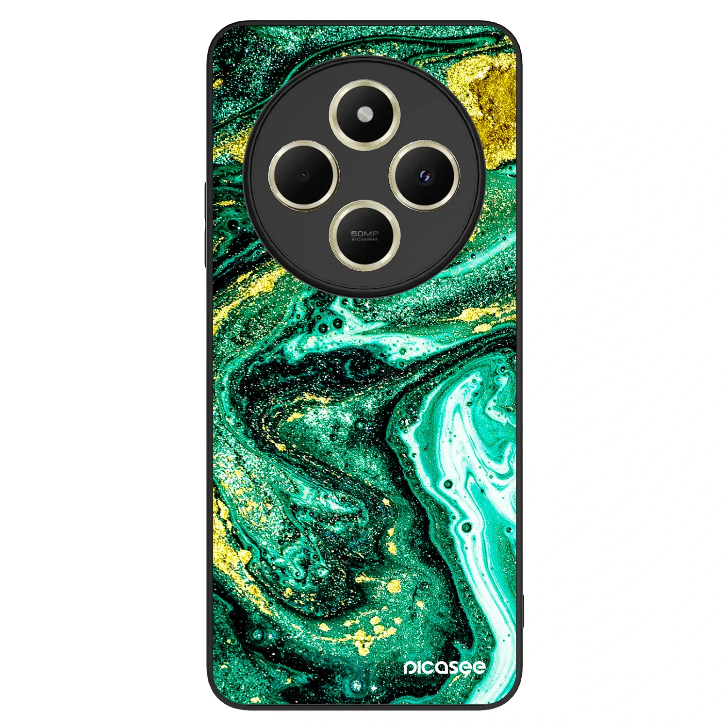 Picasee ULTIMATE CASE für Xiaomi Redmi 14C - Green Gold